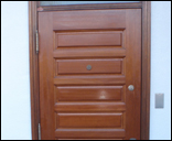 復元工法・木製玄関ドアのリニューアル